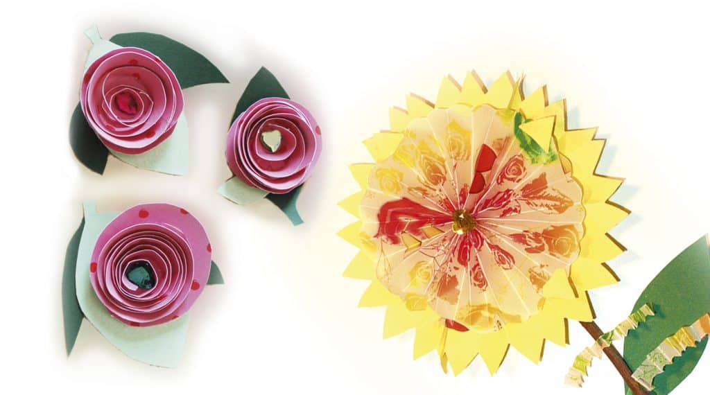 Papierblumen